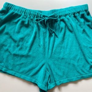 NEW Pacific Cove Swim Shorts Cover-Up X-LARGE Turquoise